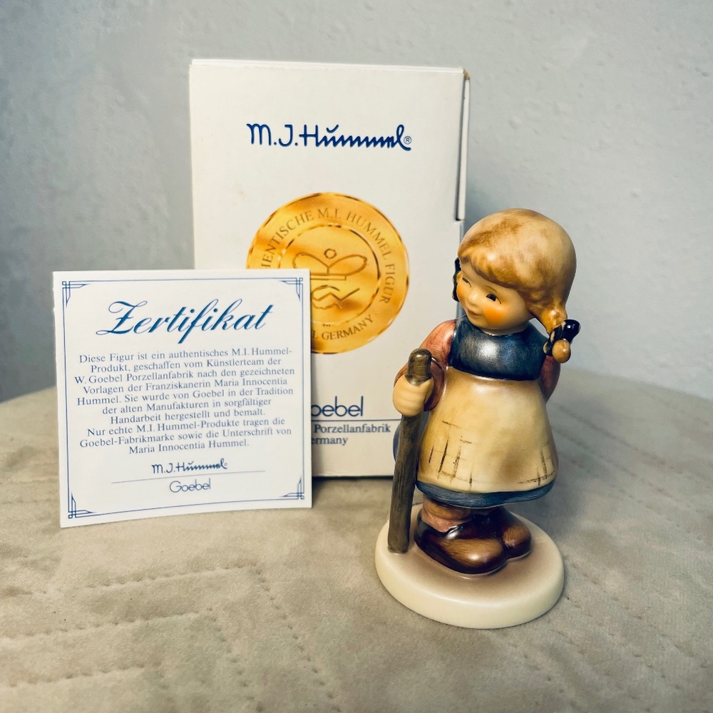 Goebel M.J. Hummel - Fratz Pixie Vintage Porcelain Figurine